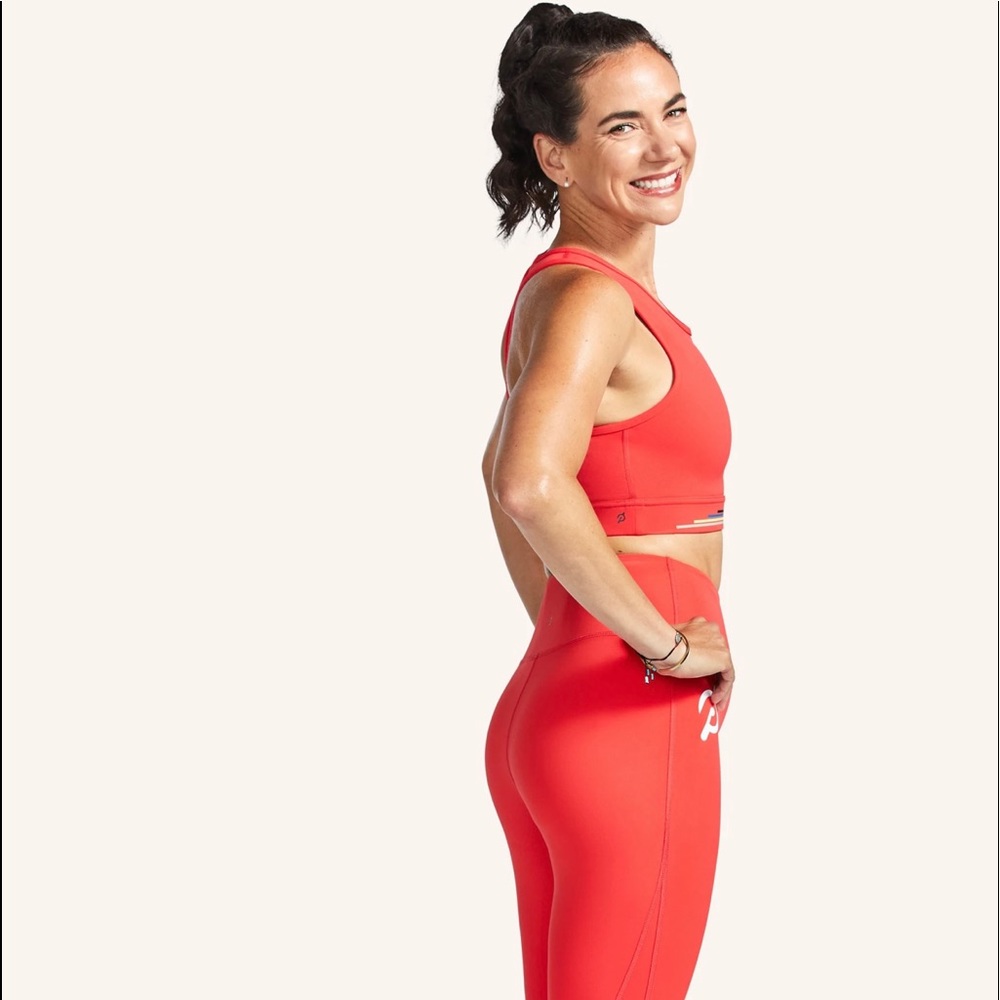 Peloton Red Capri size medium